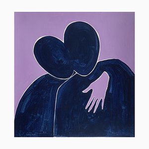 Waleria Matelska, In Embrace V, 2023, Acrylic on Paper
