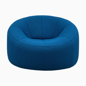 Sillón Pumpkin en azul de Pierre Paulin para Ligne Roset