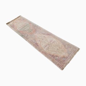 Turkish Long and Narrow Runner Rug, 1970s