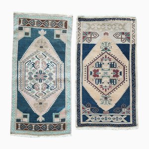 Small Turkish Rugs, Set of 2