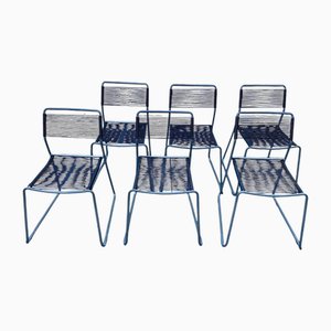 Melker Spaghetti Chairs attributed to Lisa Norinder for Ikea, 1990s, Set of 6