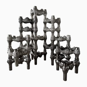 Candleholder by Fritz Nagel, 1970s, Set of 16