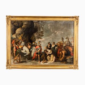 David & Abigail, Dipinto ad olio, XIX secolo, Incorniciato
