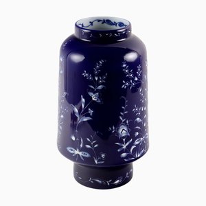 Vaso Vista Alegre vintage in porcellana attribuito a Mendel Heit