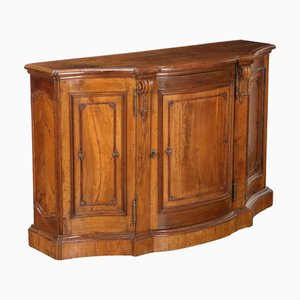 Antique Baroque Credenza in Walnut