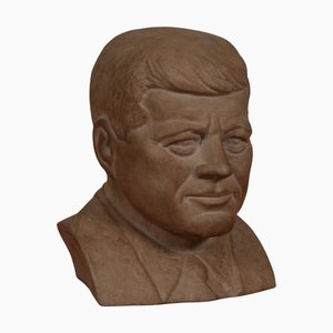 John F. Kennedy Piggy Bank by Arne Finne for Søholm, 1960s