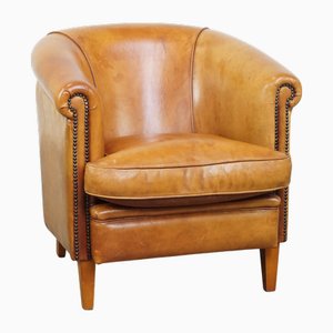 Sheep Leather Club Chair