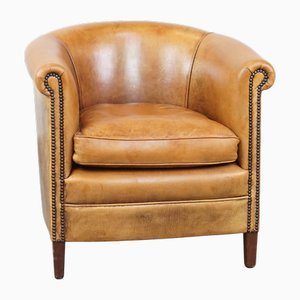 Sheep Leather Club Chair