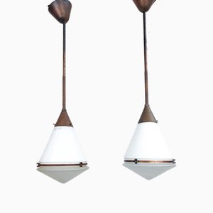 Bauhaus Pendant Light by Siemens & Schuckert, 1920s