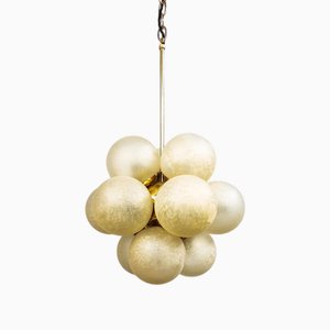 Mid-Century German Kaiser Light Bundle of Globes Chandelier from Kaiser-Leuchten, 1950s