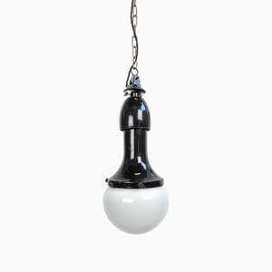 Antique Bauhaus Pendant Light by Bergmann, 1890s