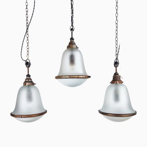 Antique 2-Tone Pendant Light by Körting & Mathiesen for Kandem Leuchten