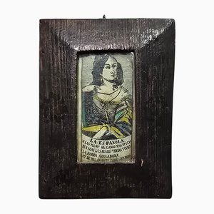 Madrid Artist, Figurative Miniature, 1750s, Engraving
