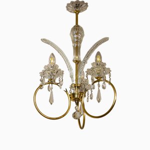 Vintage Chandelier in Murano Glass, 1950s