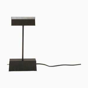 Lámpara de mesa Scintilla en negro de Piero Castiglioni para Fontana Arte, años 80
