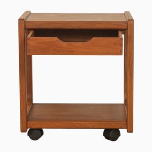 Side Table on Wheels from Salin Möbler, 1970s