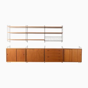 Shelf System by Nils Strinning for String, 1950s