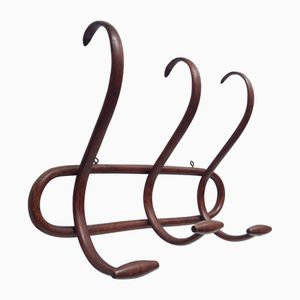 Bentwood Wall Coat Rack, 1950s