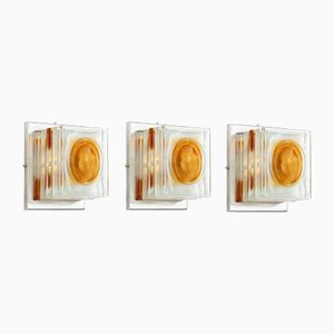 Wall Lights, 1970s, Set of 3