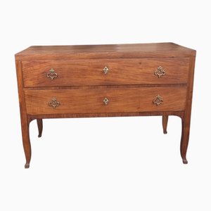 Chest of Drawers in Walnut by Vicenza Direttorio, 1780s