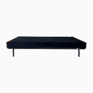 Sofá cama Mid-Century moderno de teca de Friso Kramer para Auping, años 60