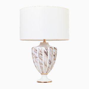 Lámpara de mesa italiana estilo neoclásico, años 80