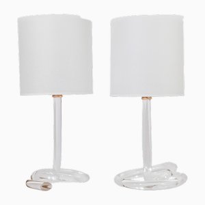 Lampes de Bureau par Elaine Bscheider, 1970s, États-Unis, Set de 2