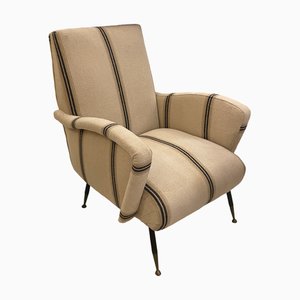 Sillón Mid-Century moderno, años 50