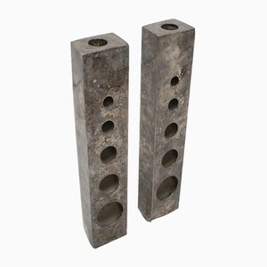 Vintage German Candlesticks, Set of 2