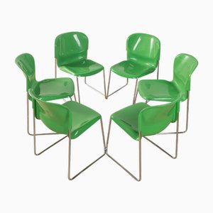 SM 400 Swing Chairs von Drabert, 1960er, 6er Set
