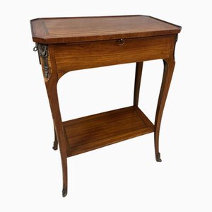 Walnut Side Table, 1900s