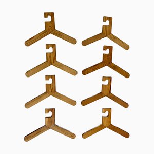 Swedish Pine Coat Hangers by Sven Larsson, 1970s, Set of 8