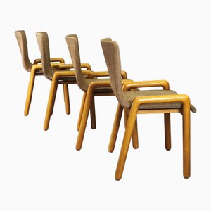 Dilos Chairs attributed to Guido Faleschini for I 4 Mariani, 1970s, Set of 4