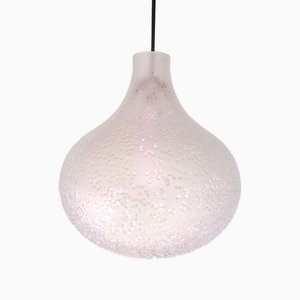 Hängelampe aus Kristallglas von Horst Tünselmann für Peill & Putzler, 1960er