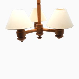 Lampe à Suspension en Pin de Ikea, Suède, 1970s