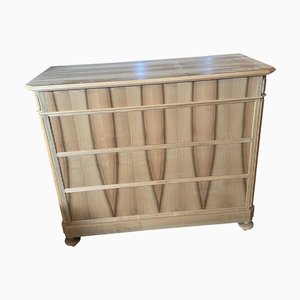 Italian Natural Walnut Chest of Drawers by Simoeng