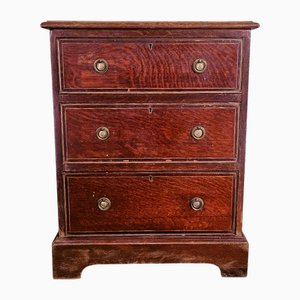 Small Mahogany Chest of Drawers, 1890s