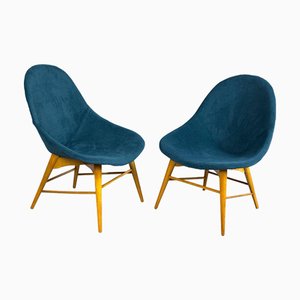 Set of Mid-Century Modern Armchairs by Miroslav Navrátil, 1960s