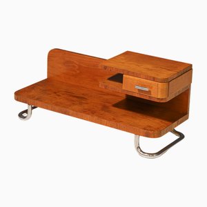 Functionalist Night Table, Kovona, 1940s