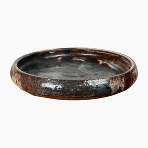 Mid-Century Modern Brutalist Danish Studio Pottery Bowl from Jim & Henny Waldorff, Svaneke, Bornholm, 1960s