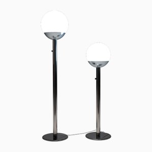 Lampadaires P428 par Pia Guidetti-Crippa pour Luci Italia, 1970s, Set de 2