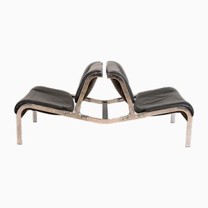 Vintage Whist Back to Back Lounge Chair by Olivier Mourgue for Airborne, 1964