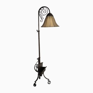 Niederländische Art Deco Amsterdamse School Stehlampe, 1920er