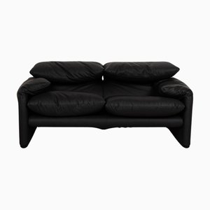 Maralunga Vegan Leather Two-Seater Sofa from Cassina