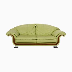 Divani 2-Sitzer Sofa aus Leder von Nieri