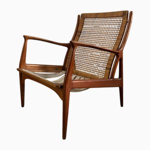 Butaca de teca de Erik Andersen and Palle Pedersen para Horsnaes Møbler, años 70