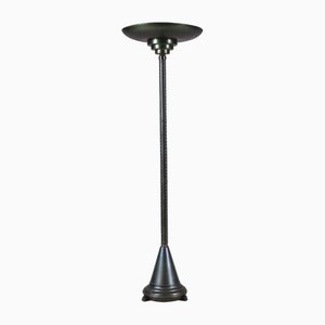 Amsterdamse School Uplighter Floor Lamp, Netherlands, 1930s