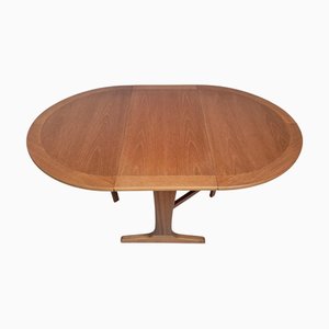 Mid-Century Vintage Teak Couchtisch Drop Leaf Beistelltisch von Nathan, 1970er
