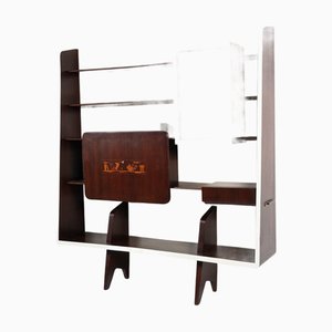 Mid-Century Bookcase attributed to Gio Ponti for Ariberto Colombo, 1945