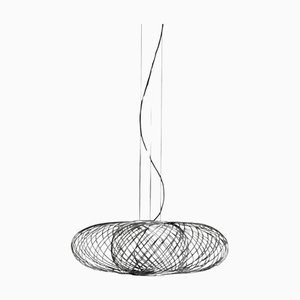Anwar T 30 Graphite Mate Suspension Lamp by Stephen Burks for Parachilna